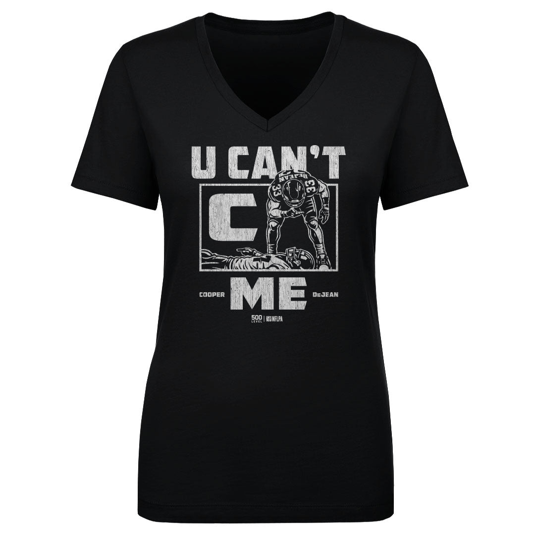 Cooper DeJean Women's V-Neck T-Shirt | 500 LEVEL