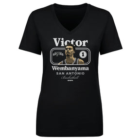 Victor Wembanyama Women's V-Neck T-Shirt | 500 LEVEL