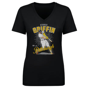Konnor Griffin Women's V-Neck T-Shirt | 500 LEVEL