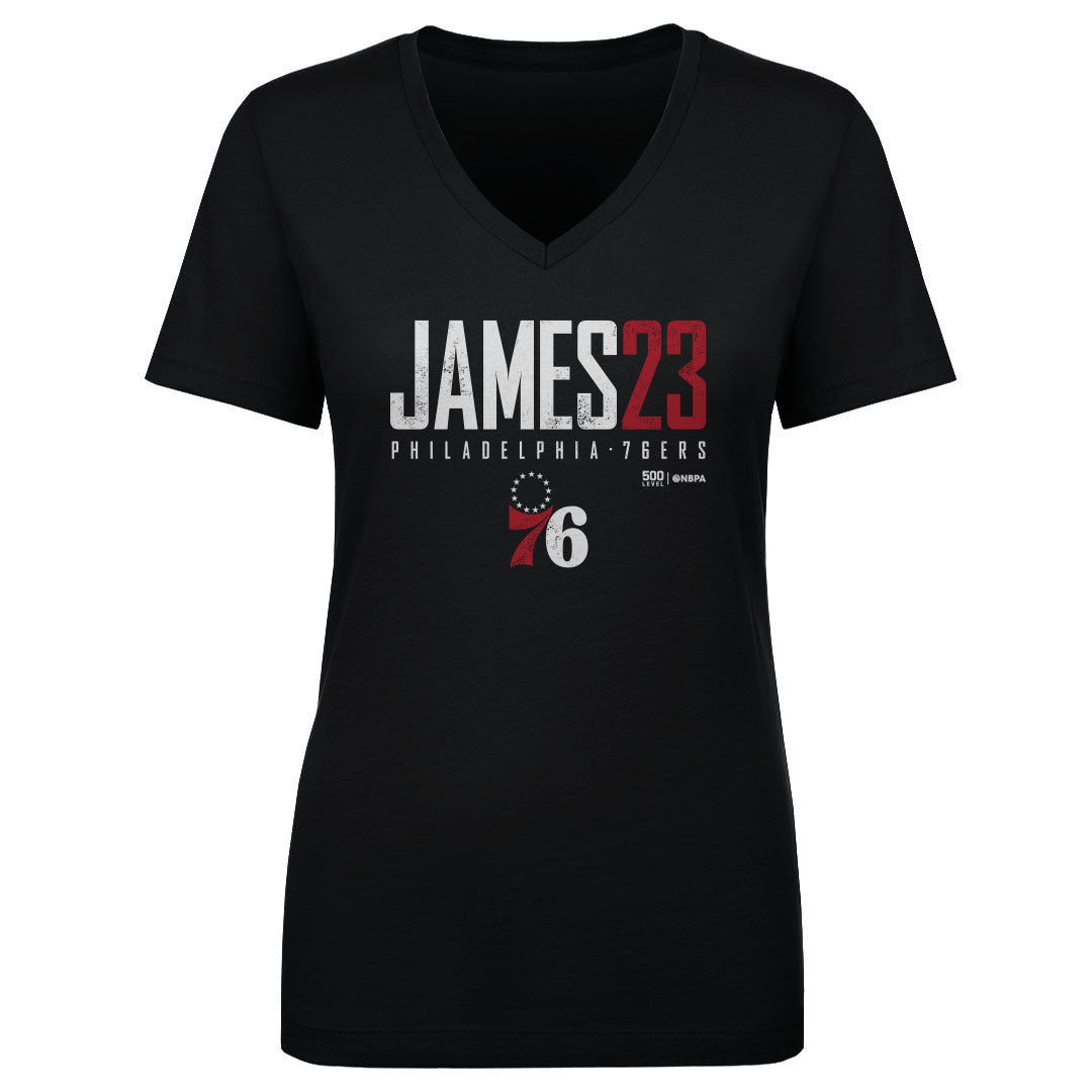 LeBron James Women's V-Neck T-Shirt | 500 LEVEL