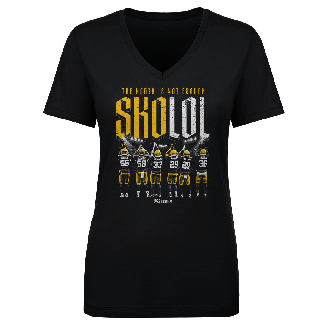 Green Bay Football Women's V-Neck T-Shirt | 500 LEVEL