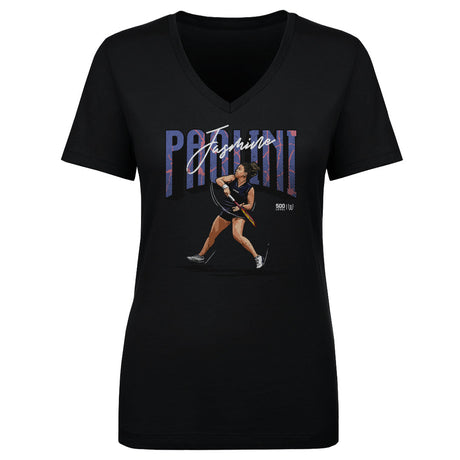 Jasmine Paolini Women's V-Neck T-Shirt | 500 LEVEL