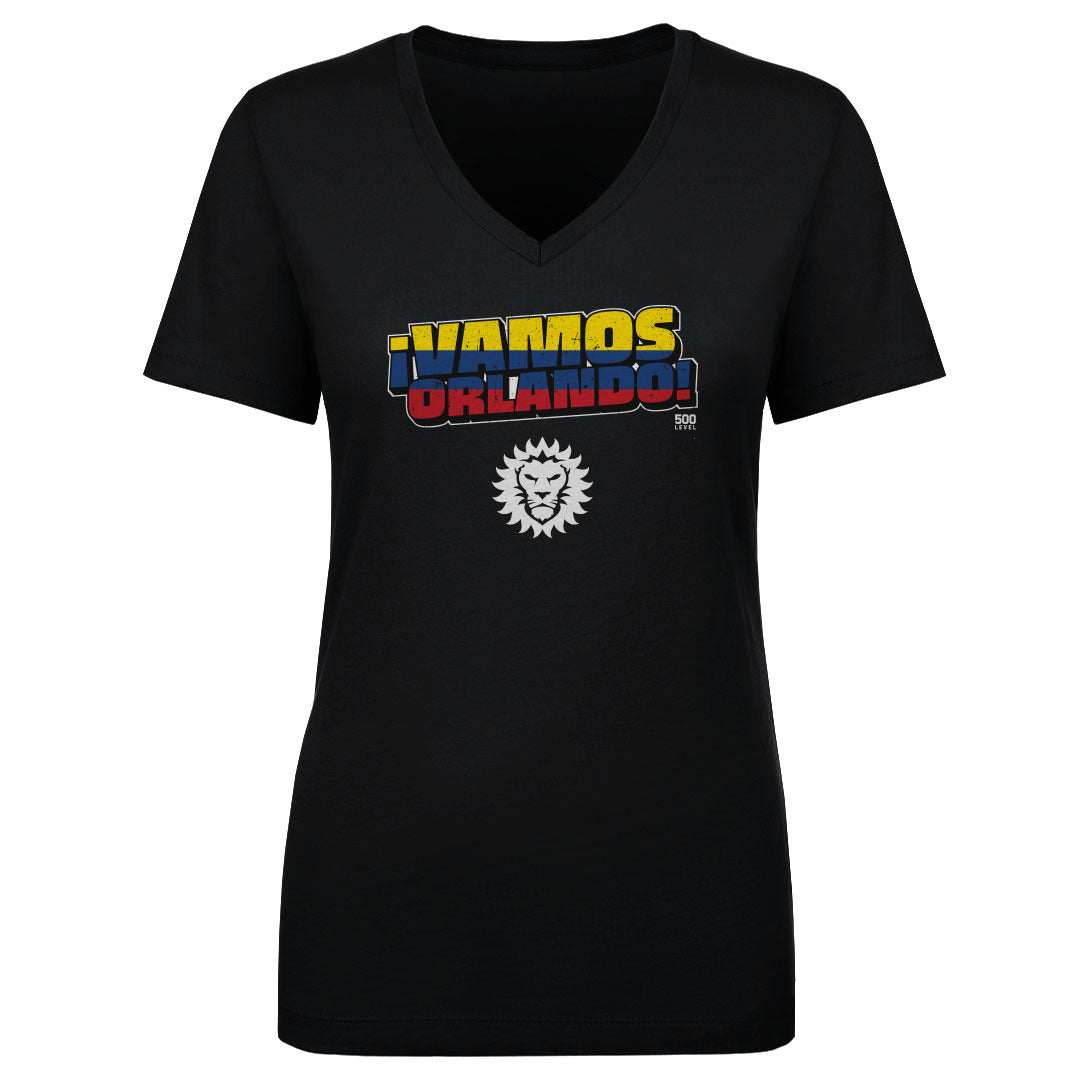 Orlando City Women's V-Neck T-Shirt | 500 LEVEL