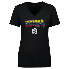 Orlando City Women's V-Neck T-Shirt | 500 LEVEL