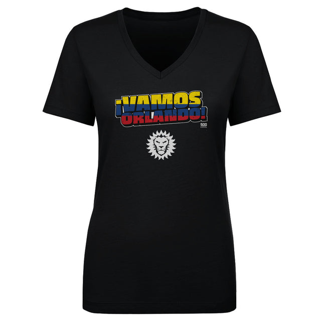 Orlando City Women's V-Neck T-Shirt | 500 LEVEL