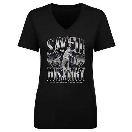 Andy Pages Women's V-Neck T-Shirt | 500 LEVEL
