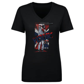 Kevin Youkilis Women's V-Neck T-Shirt | 500 LEVEL