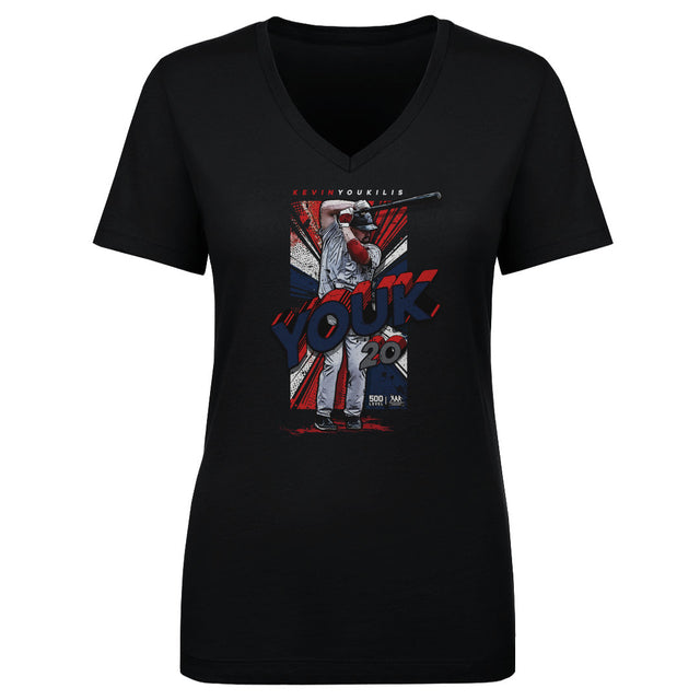 Kevin Youkilis Women's V-Neck T-Shirt | 500 LEVEL