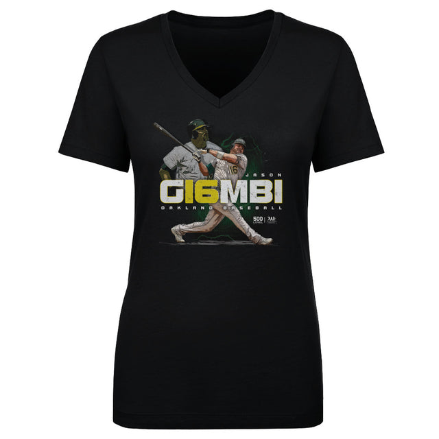 Jason Giambi Women's V-Neck T-Shirt | 500 LEVEL