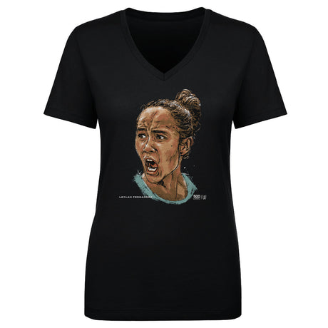 Leylah Fernandez Women's V-Neck T-Shirt | 500 LEVEL