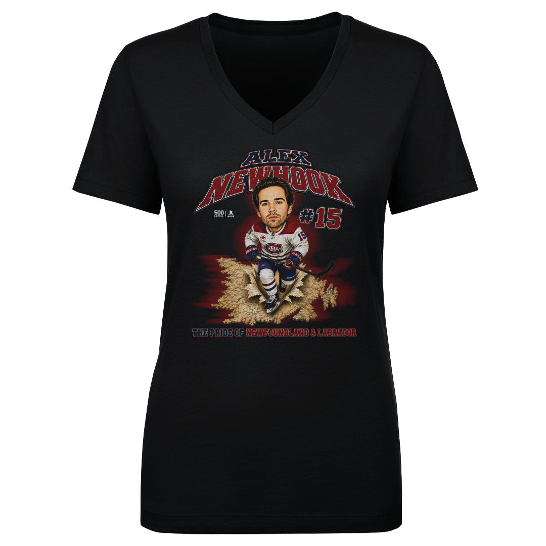 Alex Newhook Women's V-Neck T-Shirt | 500 LEVEL
