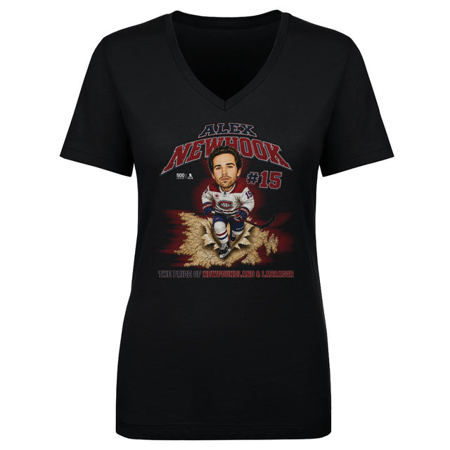 Alex Newhook Women's V-Neck T-Shirt | 500 LEVEL