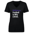 Baltimore Football Women's V-Neck T-Shirt | 500 LEVEL
