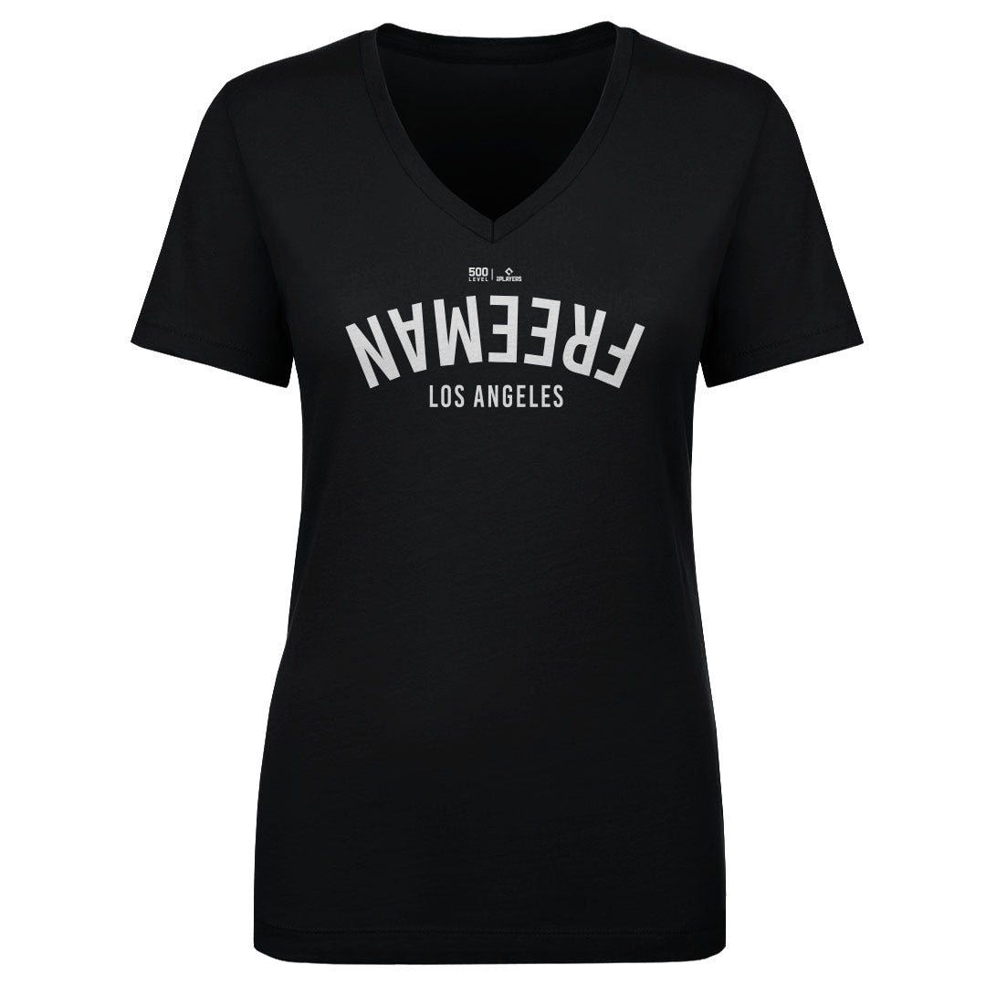 Freddie Freeman Women's V-Neck T-Shirt | 500 LEVEL