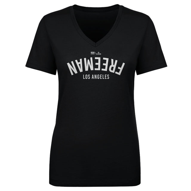 Freddie Freeman Women's V-Neck T-Shirt | 500 LEVEL