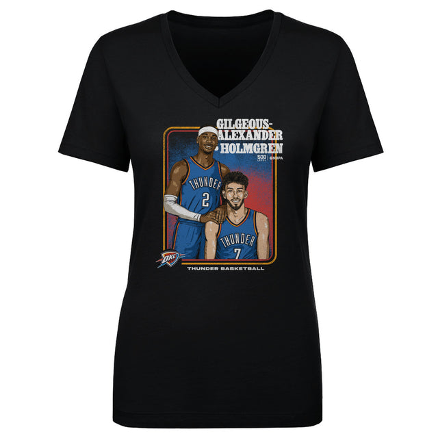 Shai Gilgeous-Alexander Women's V-Neck T-Shirt | 500 LEVEL