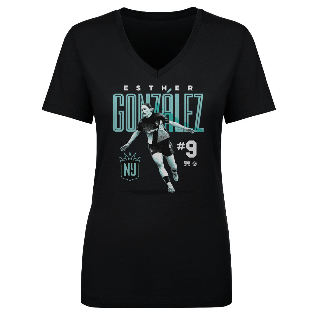 Esther Gonzalez Women's V-Neck T-Shirt | 500 LEVEL