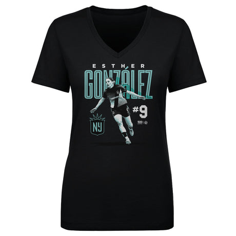 Esther Gonzalez Women's V-Neck T-Shirt | 500 LEVEL
