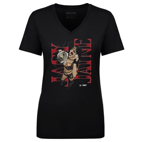Jacy Jayne Women's V-Neck T-Shirt | 500 LEVEL