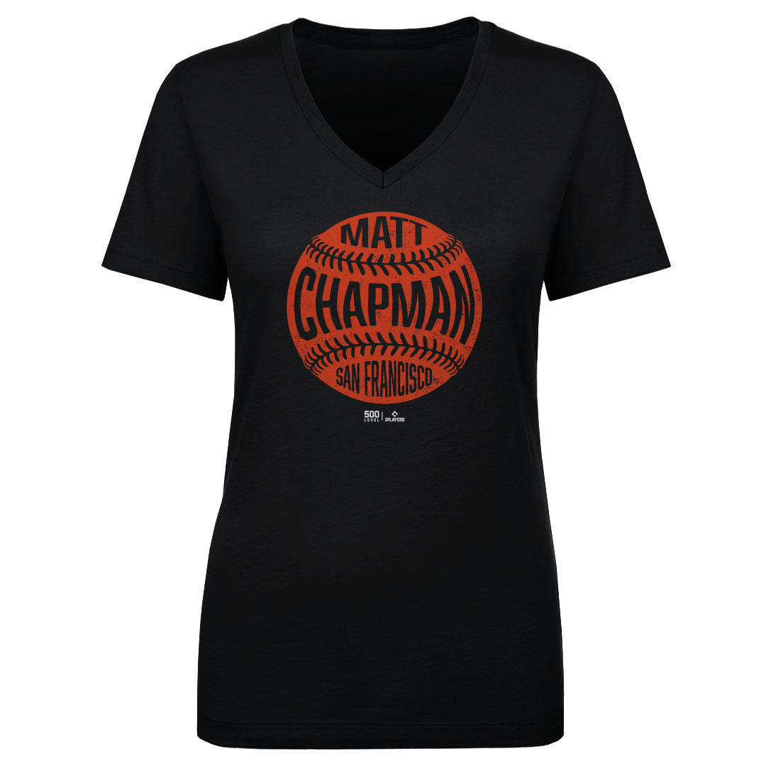 Matt Chapman Women's V-Neck T-Shirt | 500 LEVEL
