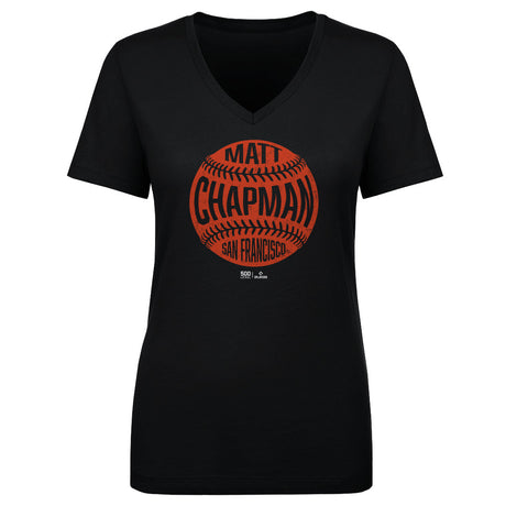 Matt Chapman Women's V-Neck T-Shirt | 500 LEVEL