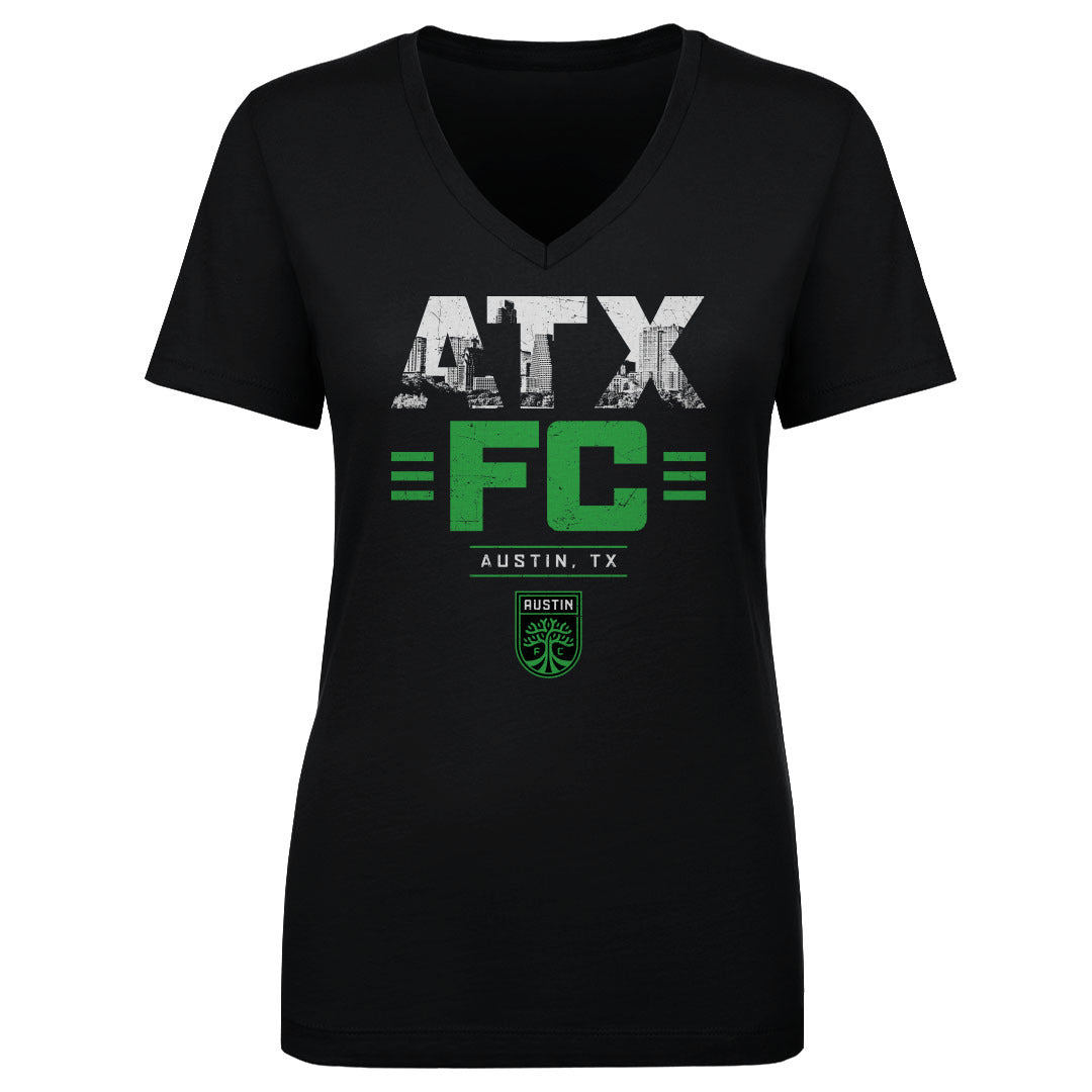 Austin FC Women&#39;s V-Neck T-Shirt | 500 LEVEL