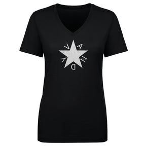 Crown Trio Women's V-Neck T-Shirt | 500 LEVEL