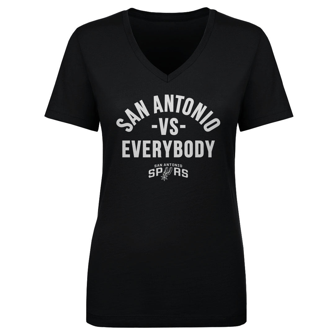 San Antonio Spurs Women's V-Neck T-Shirt | 500 LEVEL