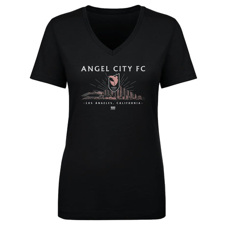 Angel City FC Women's V-Neck T-Shirt | 500 LEVEL