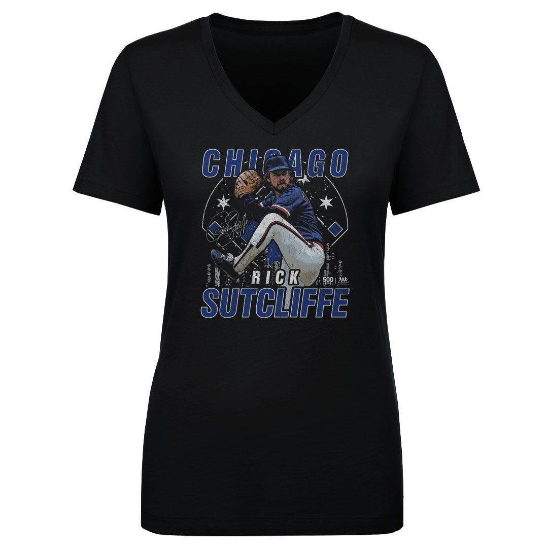 Rick Sutcliffe Women's V-Neck T-Shirt | 500 LEVEL