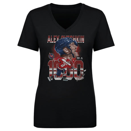 Alex Ovechkin Women's V-Neck T-Shirt | 500 LEVEL