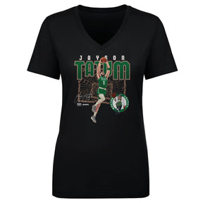 Jayson Tatum Women's V-Neck T-Shirt | 500 LEVEL