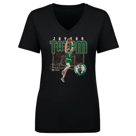 Jayson Tatum Women's V-Neck T-Shirt | 500 LEVEL
