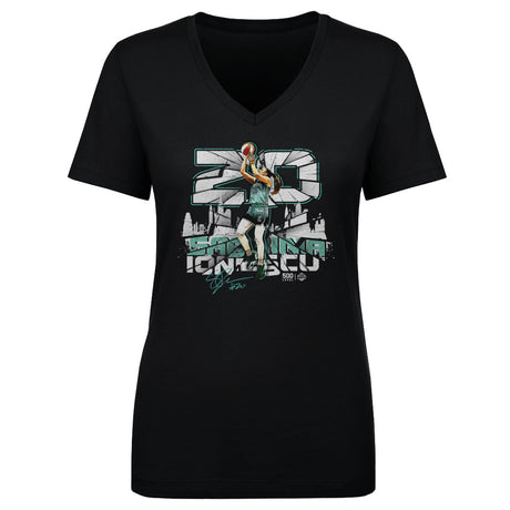 Sabrina Ionescu Women's V-Neck T-Shirt | 500 LEVEL