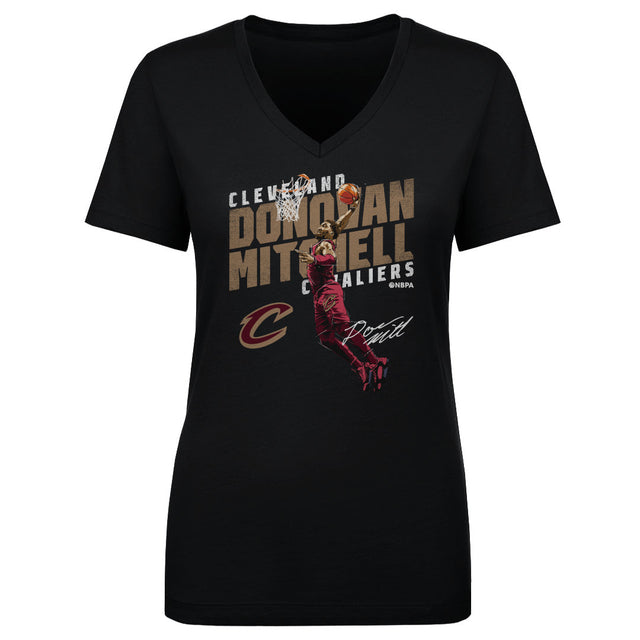 Donovan Mitchell Women's V-Neck T-Shirt | 500 LEVEL
