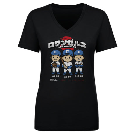 Shohei Ohtani Women's V-Neck T-Shirt | 500 LEVEL