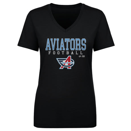 Columbus Aviators Women's V-Neck T-Shirt | 500 LEVEL