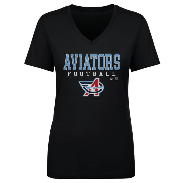 Columbus Aviators Women's V-Neck T-Shirt | 500 LEVEL