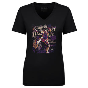 El Hijo de Dr. Wagner Jr. Women's V-Neck T-Shirt | 500 LEVEL