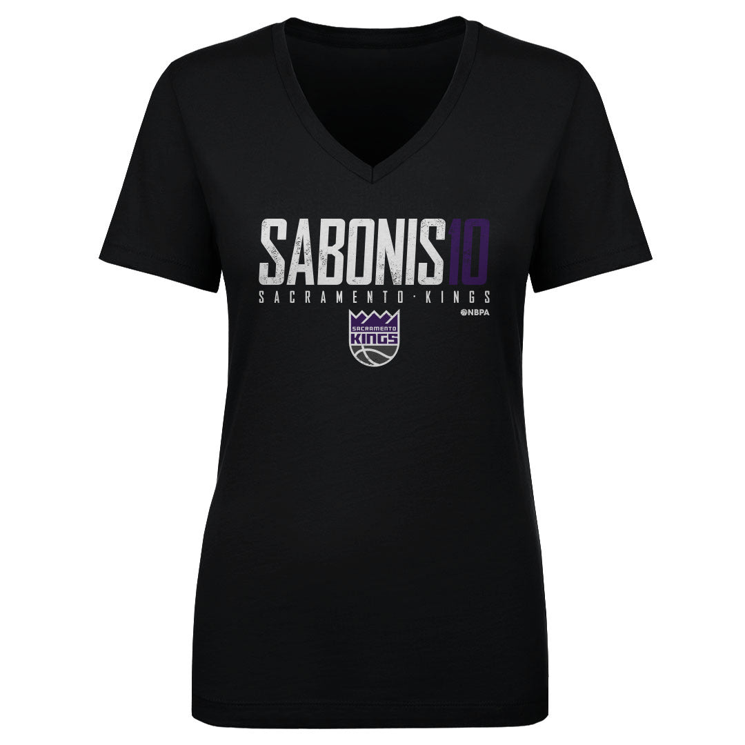 Domantas Sabonis Women&#39;s V-Neck T-Shirt | 500 LEVEL