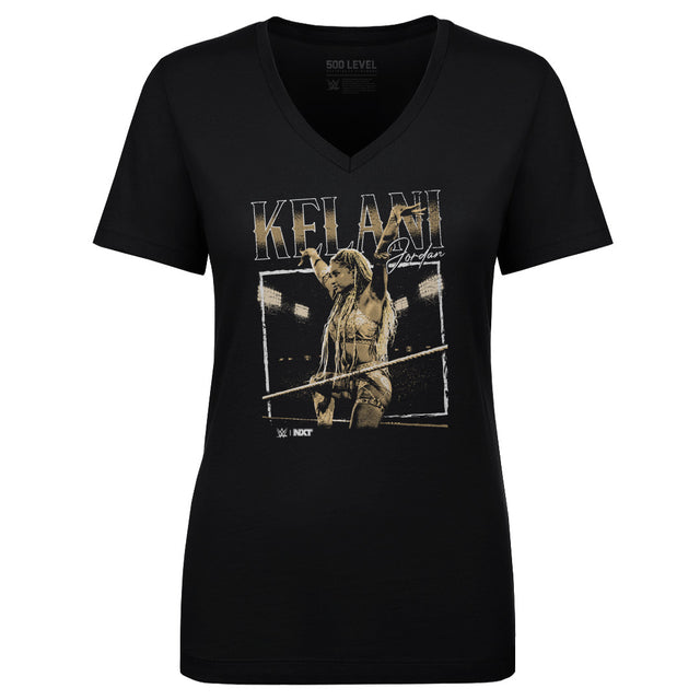 Kelani Jordan Women's V-Neck T-Shirt | 500 LEVEL
