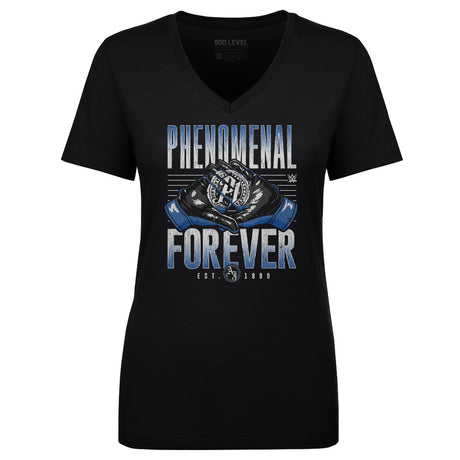 A.J. Styles Women's V-Neck T-Shirt | 500 LEVEL
