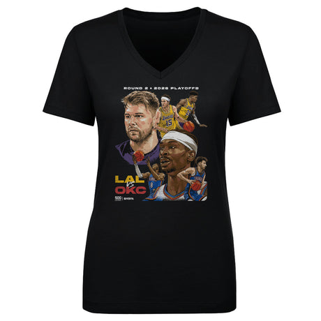 NBA Women's V-Neck T-Shirt | 500 LEVEL