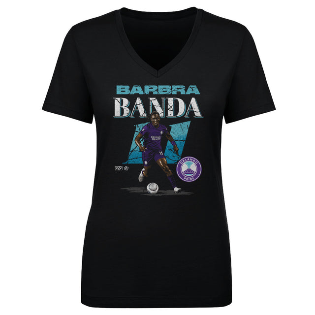 Barbra Banda Women's V-Neck T-Shirt | 500 LEVEL