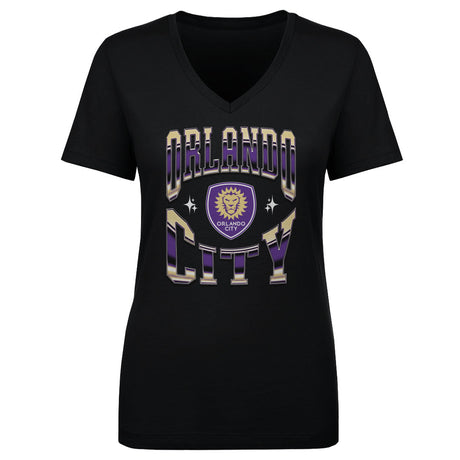 Orlando City Women's V-Neck T-Shirt | 500 LEVEL