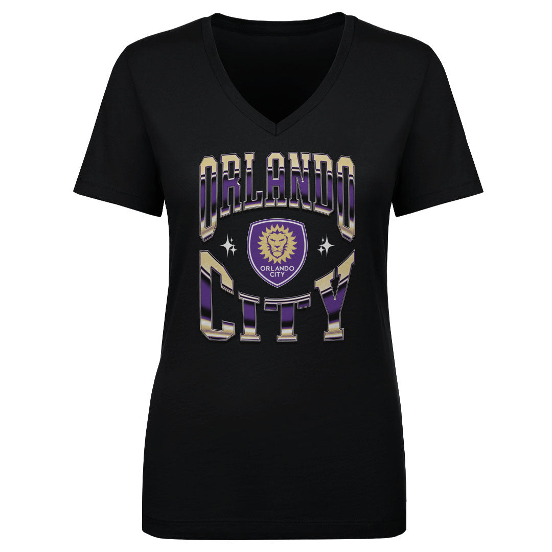 Orlando City Women&#39;s V-Neck T-Shirt | 500 LEVEL