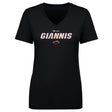 Giannis Antetokounmpo Women's V-Neck T-Shirt | 500 LEVEL