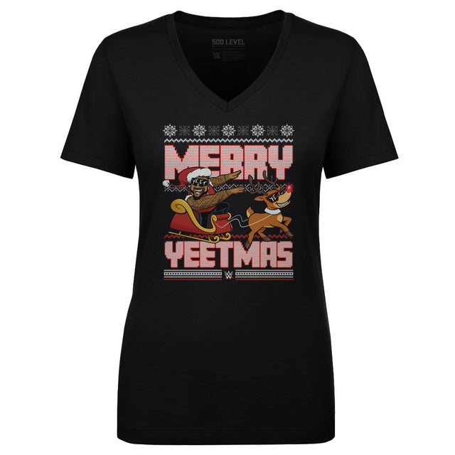 Jey Uso Women's V-Neck T-Shirt | 500 LEVEL