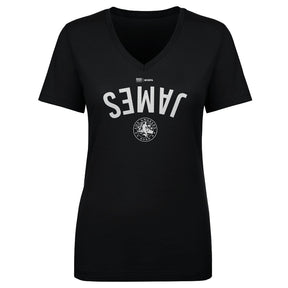 LeBron James Women's V-Neck T-Shirt | 500 LEVEL