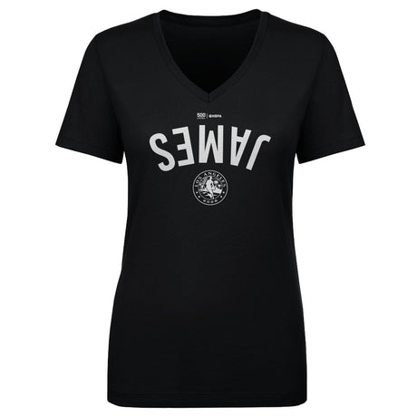 LeBron James Women's V-Neck T-Shirt | 500 LEVEL